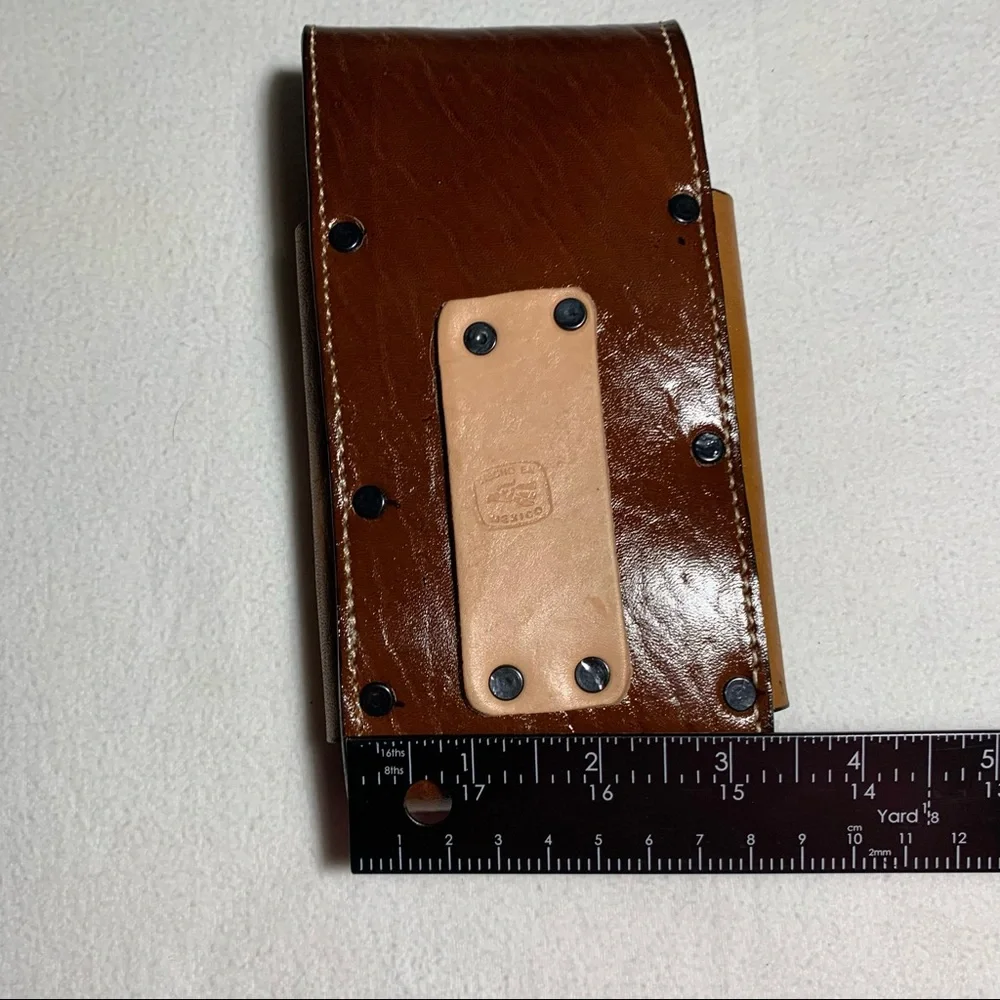 WESTERN LEATHER CELL PHONE CASE, FUNDA VAQUERA DE‎ CUERO COWBOY RODEO PHONE CASE